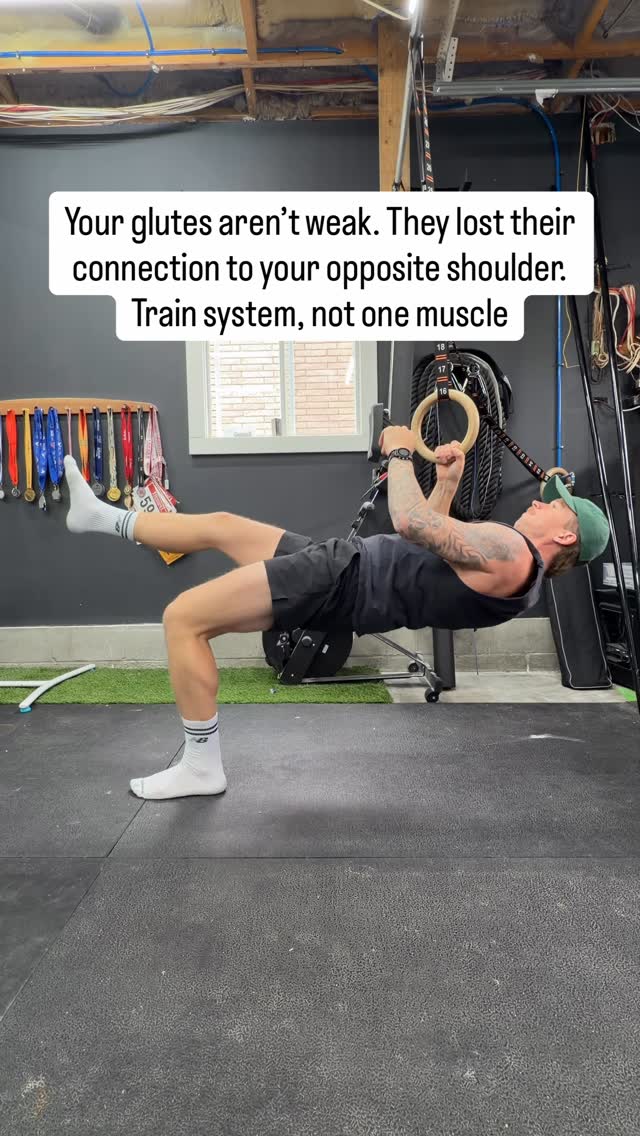 Train the sling, not the muscle