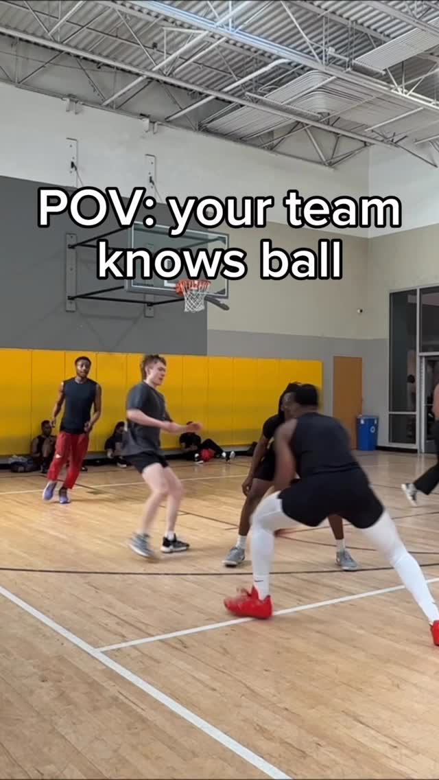 POV: your team knows ball