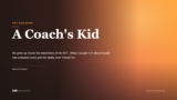 A Coach’s Kid